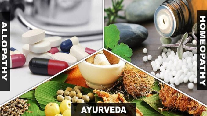 What’s the primary distinction between Ayurveda and Homeopathy?
